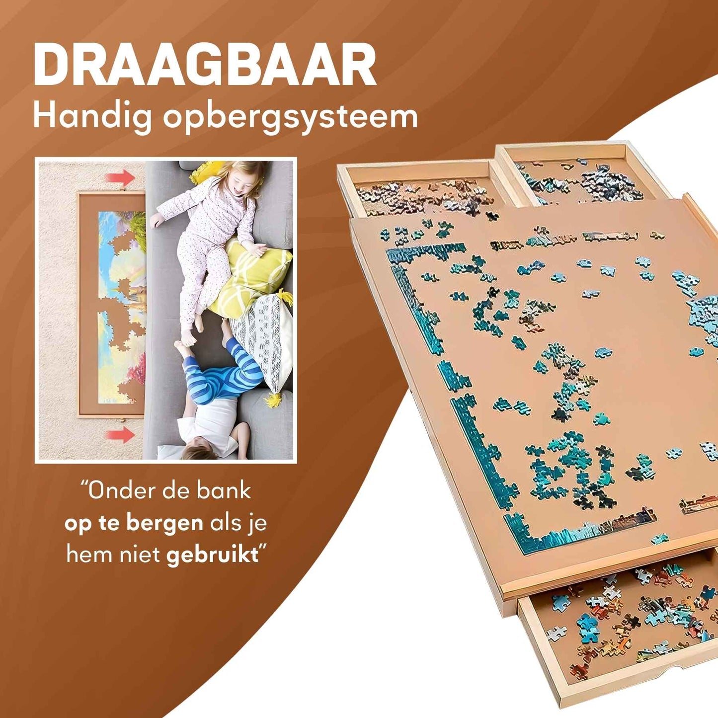 Puzzelbord 1500 stukjes