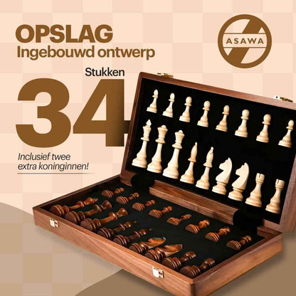 Magnetisch schaakbord