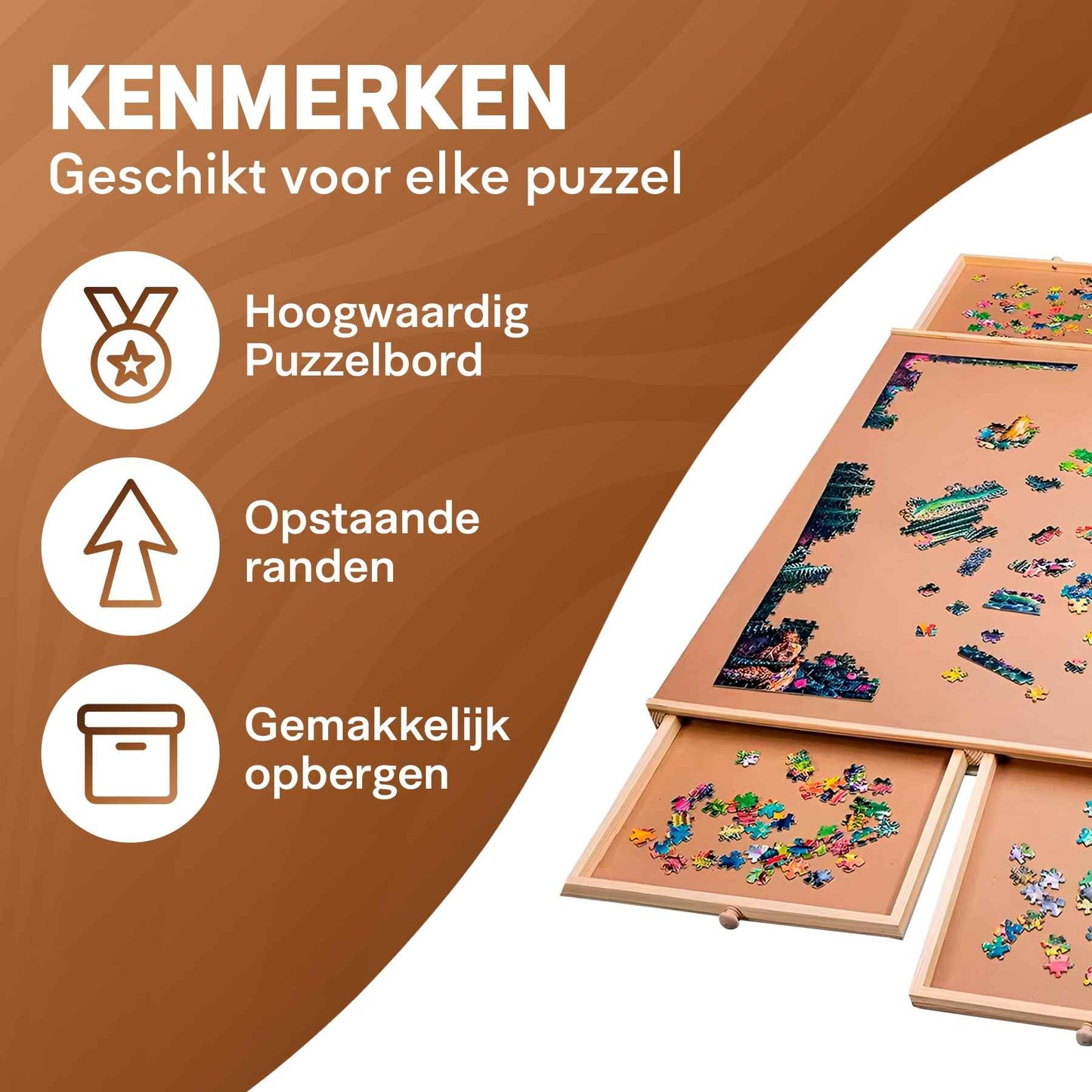 Puzzelbord 1500 stukjes